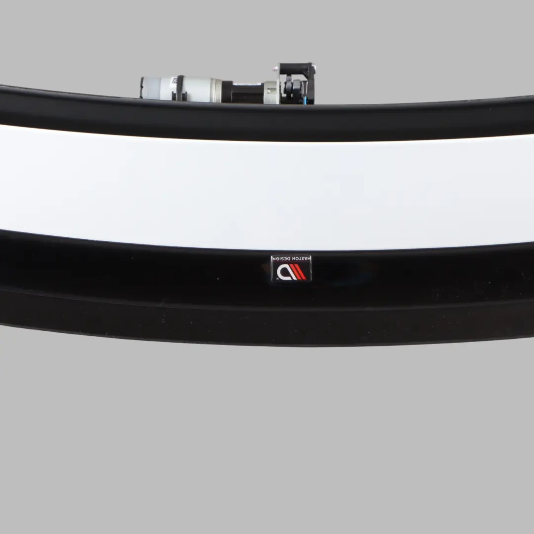 Spoiler Audi TT 8J Electric Active Spoiler Flap Glacier White Pearl - S9R to Rear with Part number 8J0827934 Rear Spoiler Audi TT 8J Electric Active Spoiler Flap Glacier White Pearl - S9R - SKU 8J0827934-MGW - Part number 8J0827934