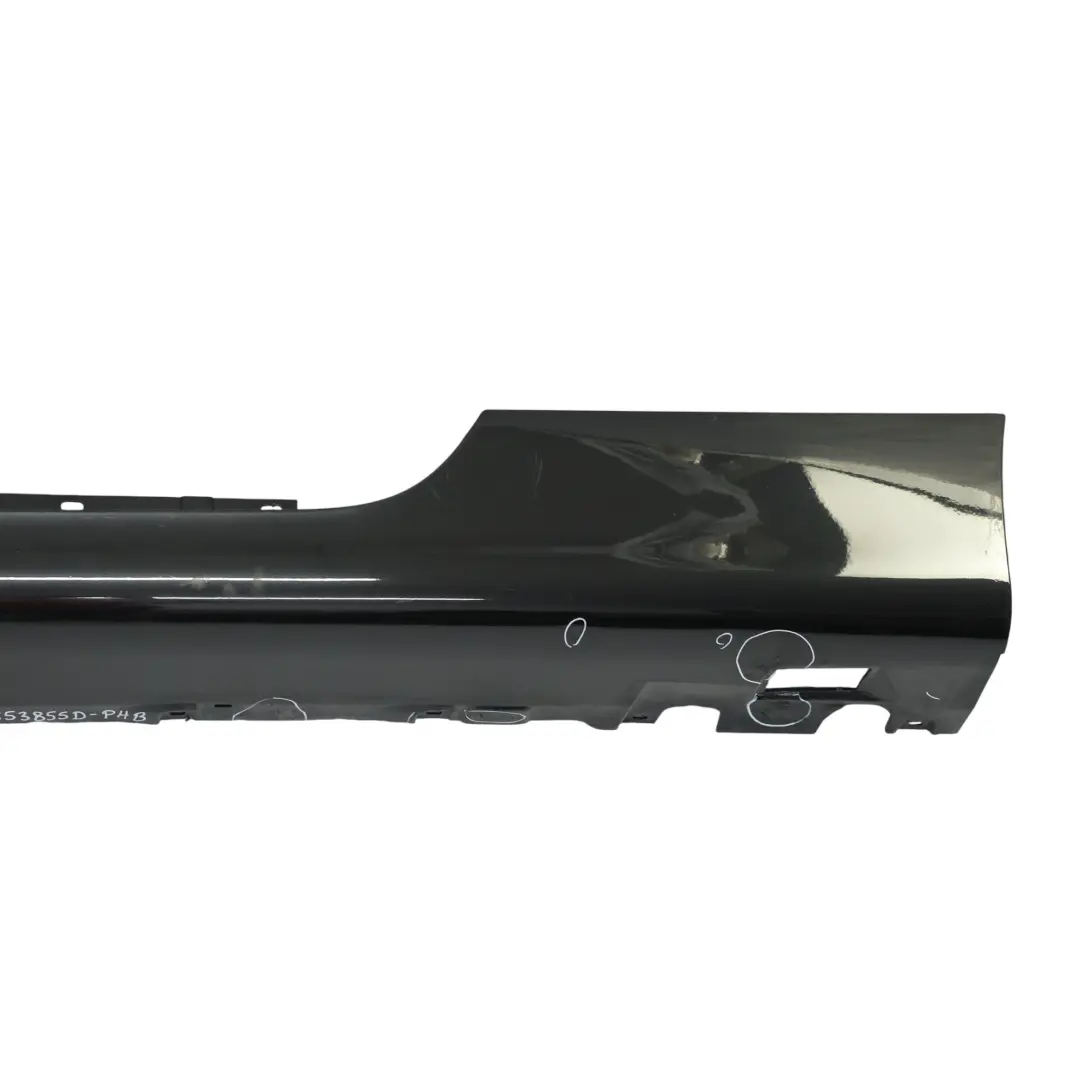 Side Skirt Audi TT 8J Door Sill Trim Cover Left N/S Phantom Black - Z9Y to with Part number 8J0853855D Side Skirt Audi TT 8J Door Sill Trim Cover Left N/S Phantom Black - Z9Y - SKU 8J0853855D-PHB - Part number 8J0853855D