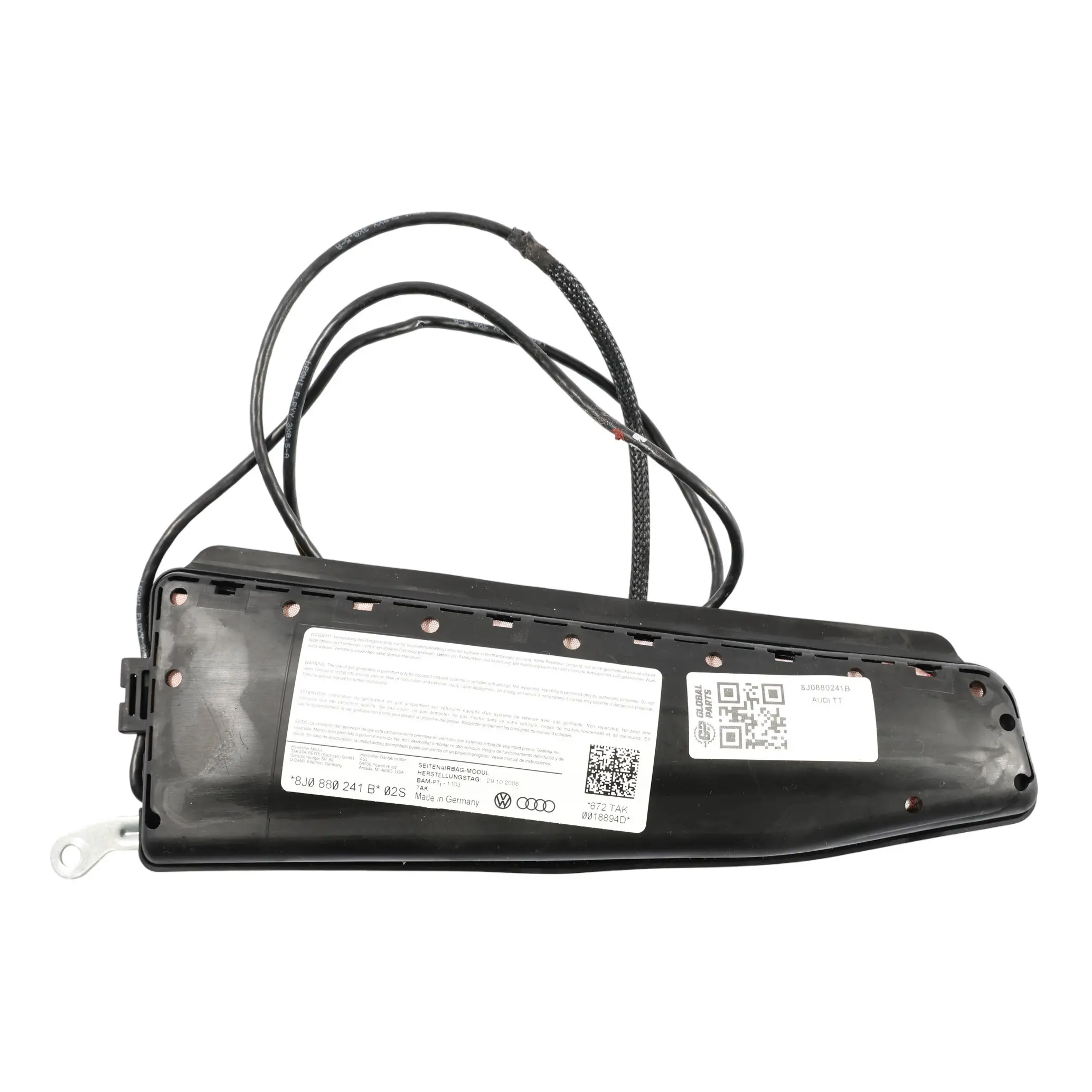 Audi TT 8J Module D'Air Latéral Avant Gauche 8J0880241B