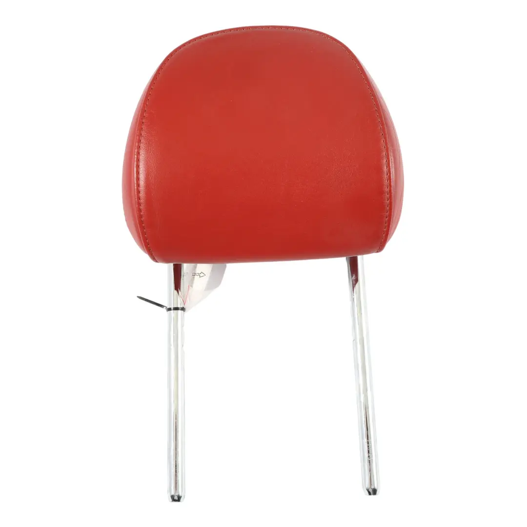 Audi TT 8J Seat Headrest Front Left Right N/O/S Red Leather Head Rest - SKU 8J0881901G - Part number 8J0881901G