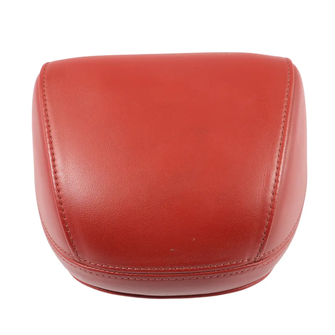 Audi TT 8J Seat Headrest Front Left Right N/O/S Red Leather Head Rest - SKU 8J0881901G - Part number 8J0881901G
