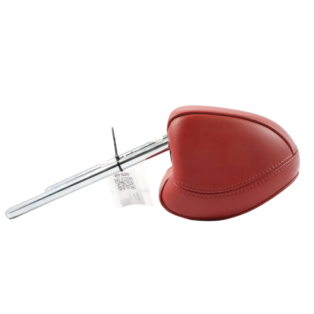 Audi TT 8J Seat Headrest Front Left Right N/O/S Red Leather Head Rest - SKU 8J0881901G - Part number 8J0881901G