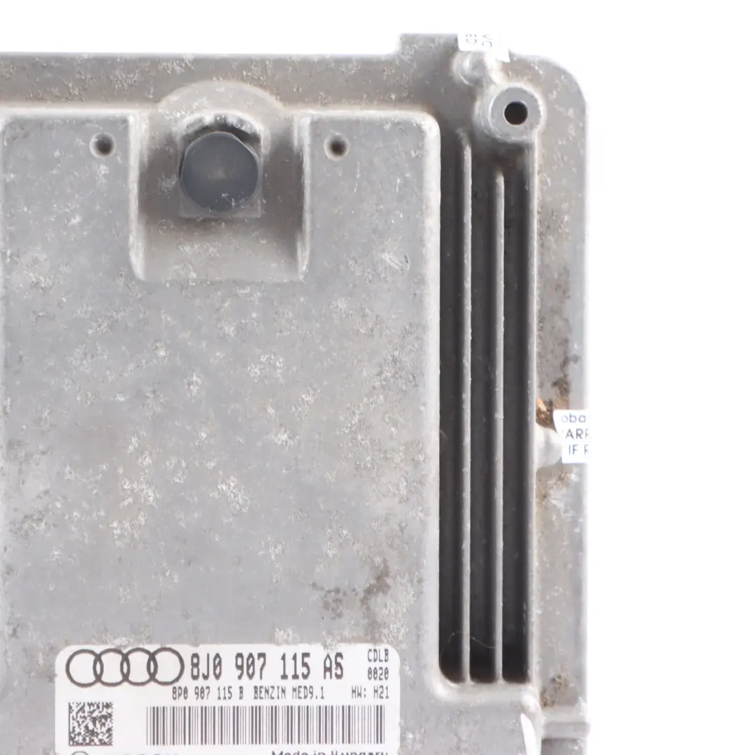 Audi TTS Mk2 8J 2.0TFSI CDLB 272HP Engine Control Unit ECU 8J0907115AJ Automatic - SKU 8J0907115AS - Part number 8J0907115AS
