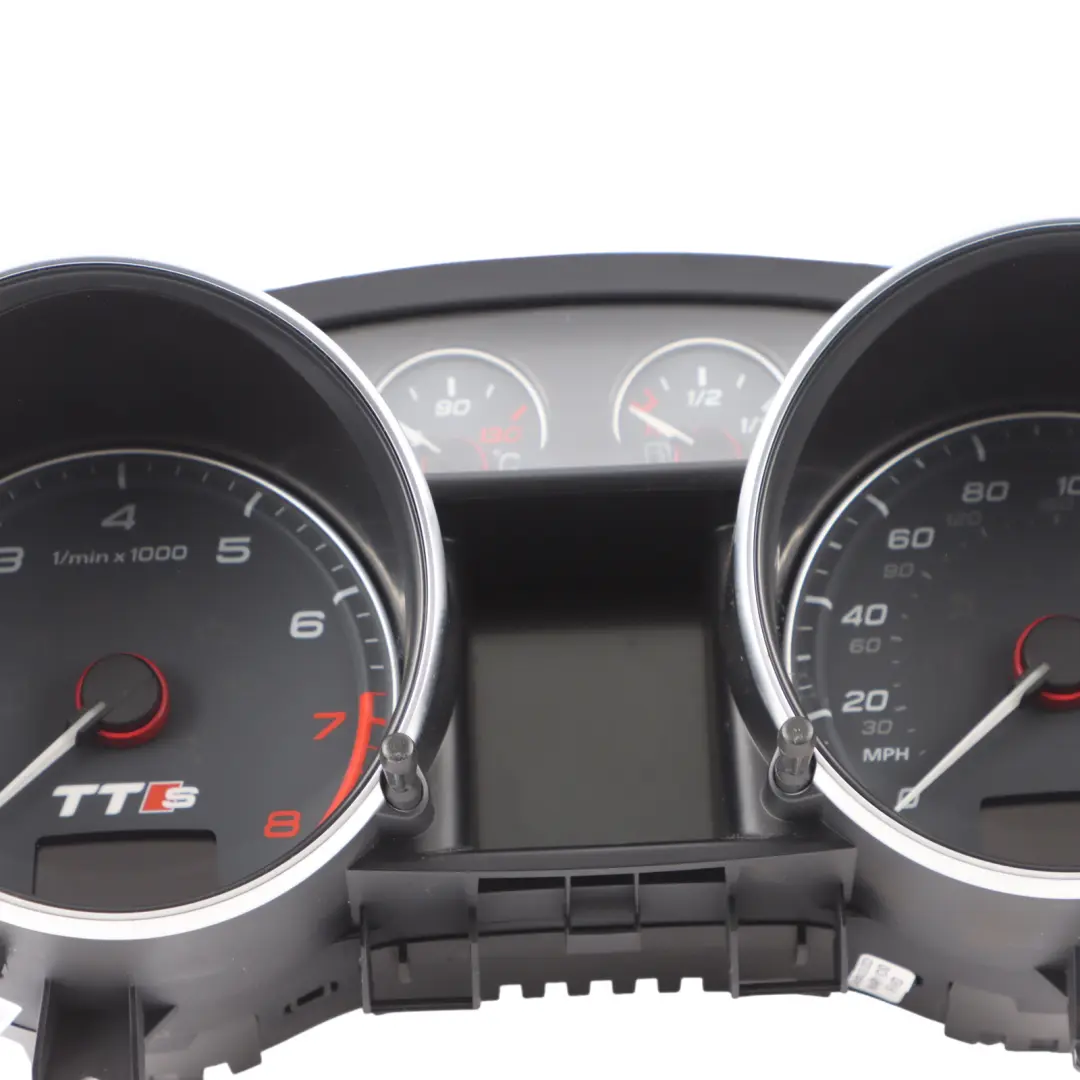 Instrument Cluster Speedo Meter Clocks Automatic to Audi TTS 8J Petrol with Part number 8J0920981D Audi TTS 8J Petrol Instrument Cluster Speedo Meter Clocks Automatic - SKU 8J0920981D - Part number 8J0920981D