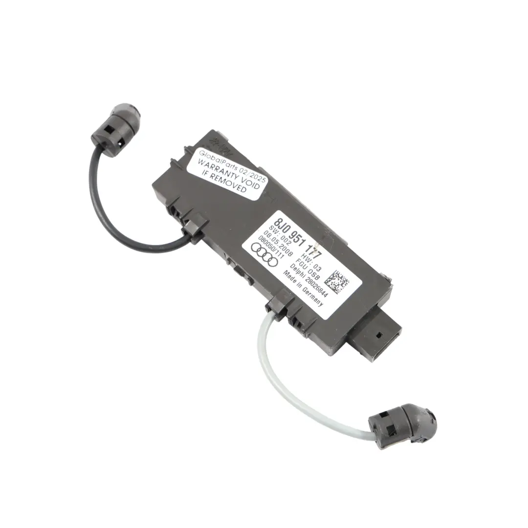 Innenraum Dachalarm Bewegungs Ultraschall Sensor für Audi TT 8J mit Teilenummer 8J0951177 Audi TT 8J Innenraum Dachalarm Bewegungs Ultraschall Sensor - SKU 8J0951177 - Teilenummer 8J0951177