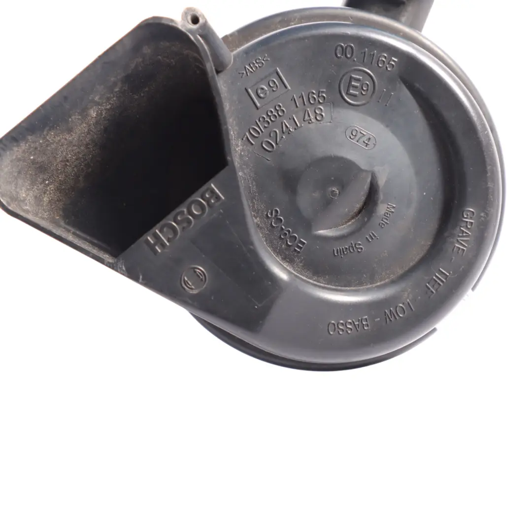 Audi TT 8J Horn Signal Electronic Fanfare Signal Low Tone - SKU 8J0951221A - Part number 8J0951221A