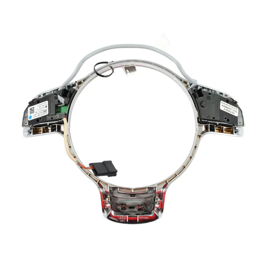Switch Multifunction Radio Steering Wheel Control Buttons to Audi TT 8J with Part number 8J0951527 Audi TT 8J Switch Multifunction Radio Steering Wheel Control Buttons - SKU 8J0951527-1 - Part number 8J0951527