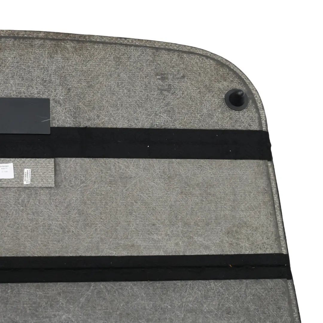 Audi TT 8J Boot Trunk Floor Carpet Luggage Compartment Black - SKU 8J7863463 - Part number 8J7863463