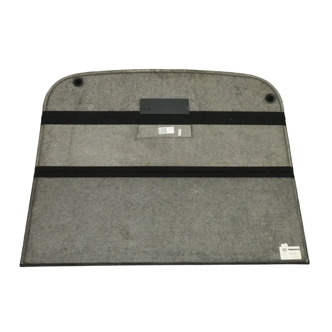 Audi TT 8J Boot Trunk Floor Carpet Luggage Compartment Black - SKU 8J7863463 - Part number 8J7863463