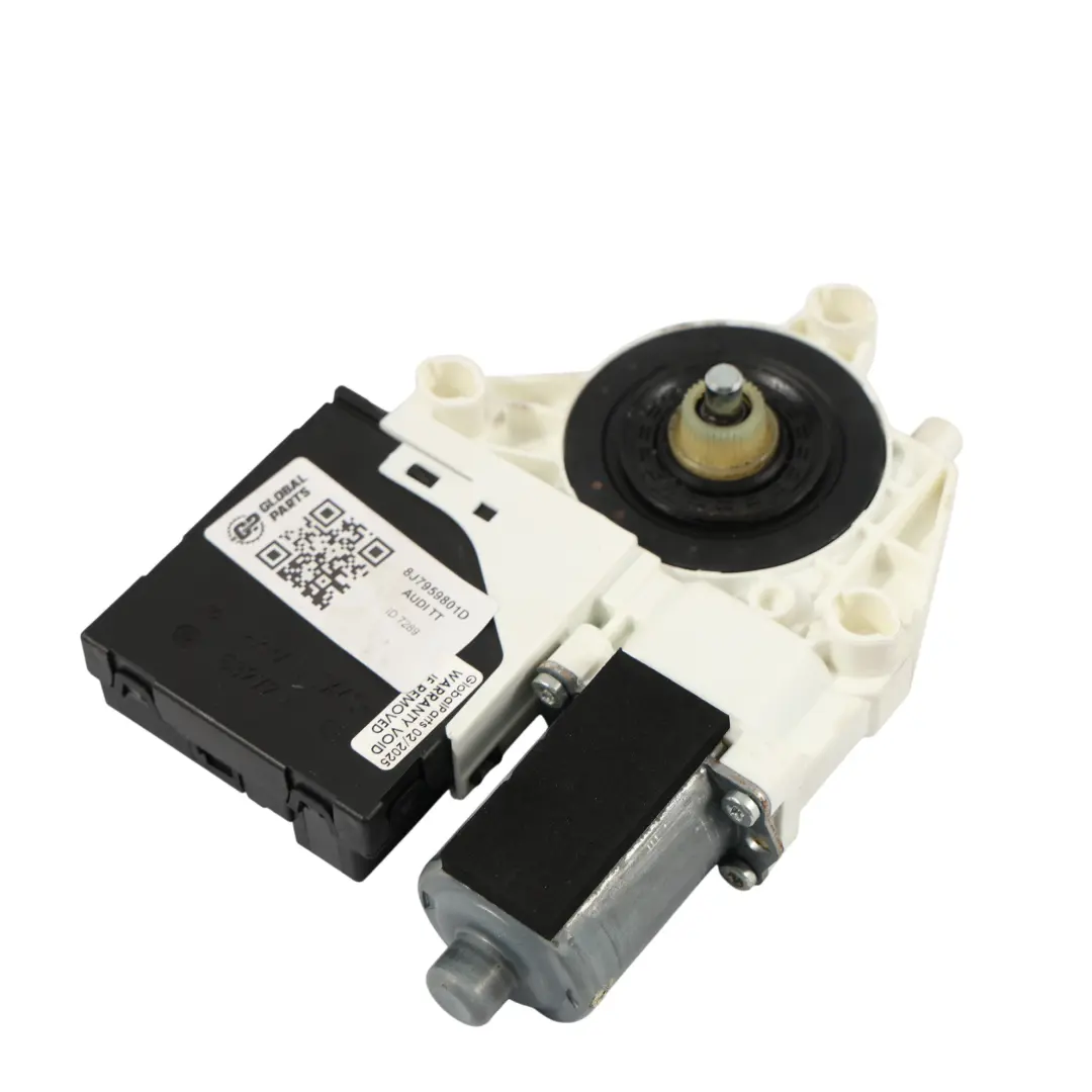 Audi TT 8J Tür Fenster Heber Motor Einheit Vorne Fahrer Seite 8J7959801E - SKU 8J7959801D - Teilenummer 8J7959801D