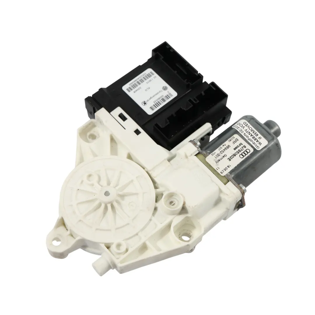 Window Lifter Motor Door Drive Control Front Right O/S to Audi TT 8J with Part number 8J7959802E Audi TT 8J Window Lifter Motor Door Drive Control Front Right O/S - SKU 8J7959802E - Part number 8J7959802E