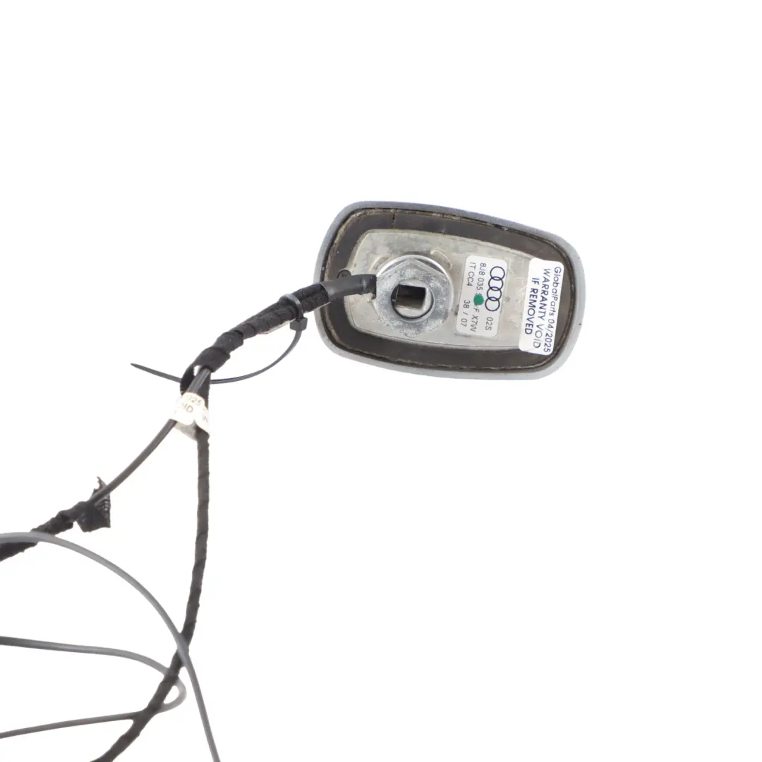 Antenna Aerial Roof Top Shark Arrow Grey Pearl Effect Z7W to Audi TT 8J with Part number 8J8035503F Audi TT 8J Antenna Aerial Roof Top Shark Arrow Grey Pearl Effect Z7W - SKU 8J8035503F-AGR - Part number 8J8035503F