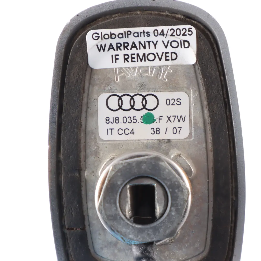 Antenna Aerial Roof Top Shark Arrow Grey Pearl Effect Z7W to Audi TT 8J with Part number 8J8035503F Audi TT 8J Antenna Aerial Roof Top Shark Arrow Grey Pearl Effect Z7W - SKU 8J8035503F-AGR - Part number 8J8035503F