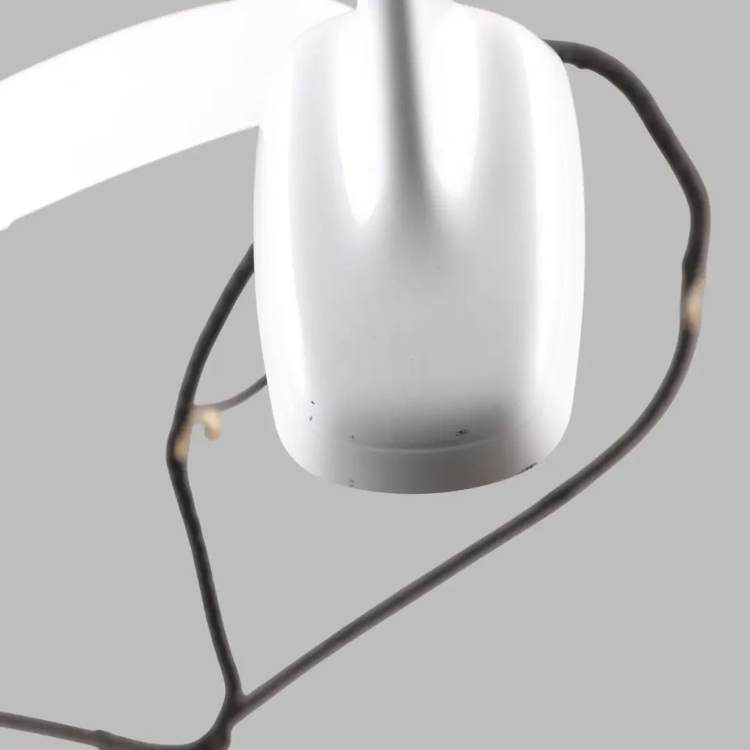 Audi TT 8J Antenna Aerial Roof Top Shark Glacier White Pearl - S9R - SKU 8J8035503F-MGW - Part number 8J8035503F