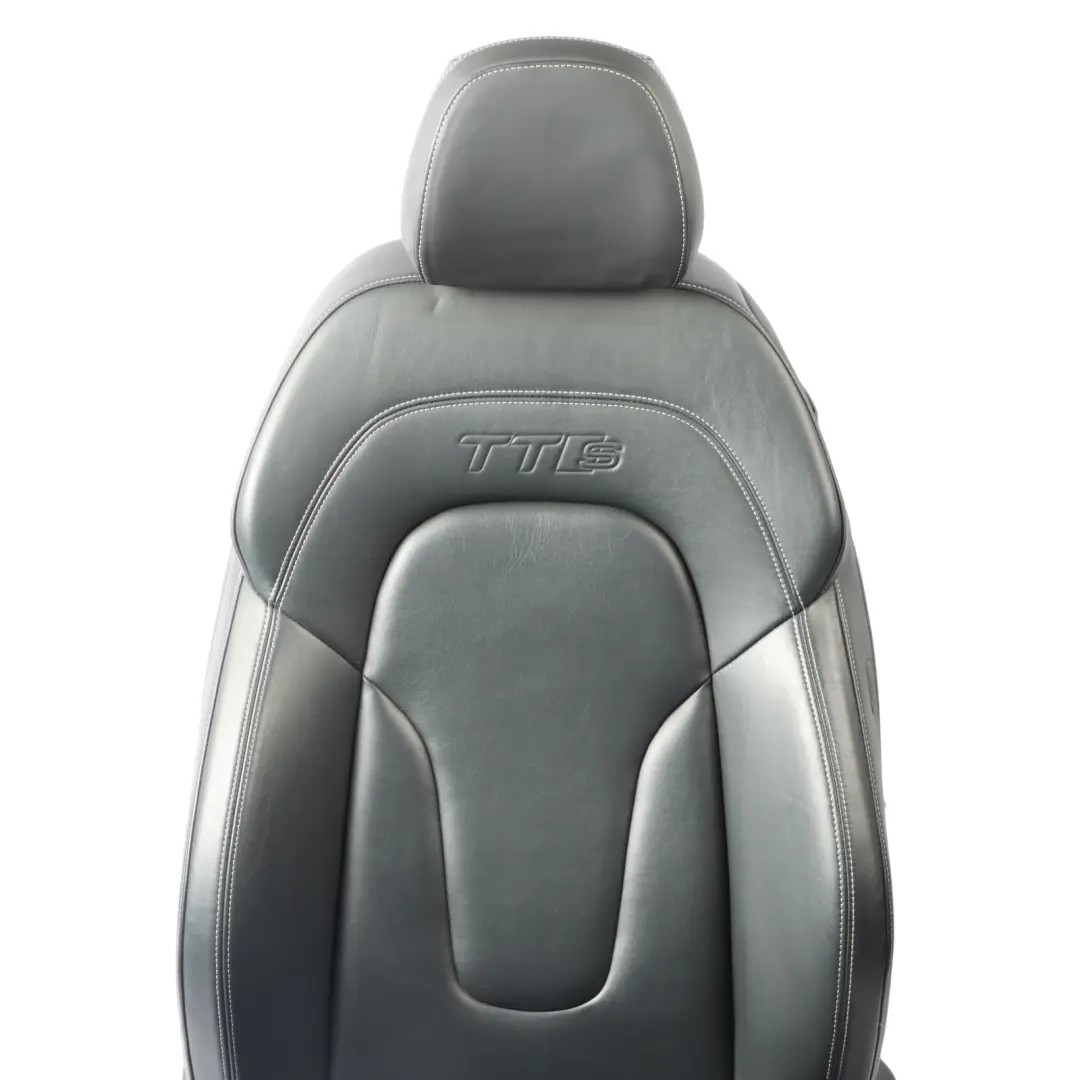 Front Left N/S Heated Electric Leather Soul Black to Audi TTS 8J Coupe Sport Seat with Part number 8J8881805AL Audi TTS 8J Coupe Sport Seat Front Left N/S Heated Electric Leather Soul Black - SKU 8J8881805AL-1 - Part number 8J8881805AL