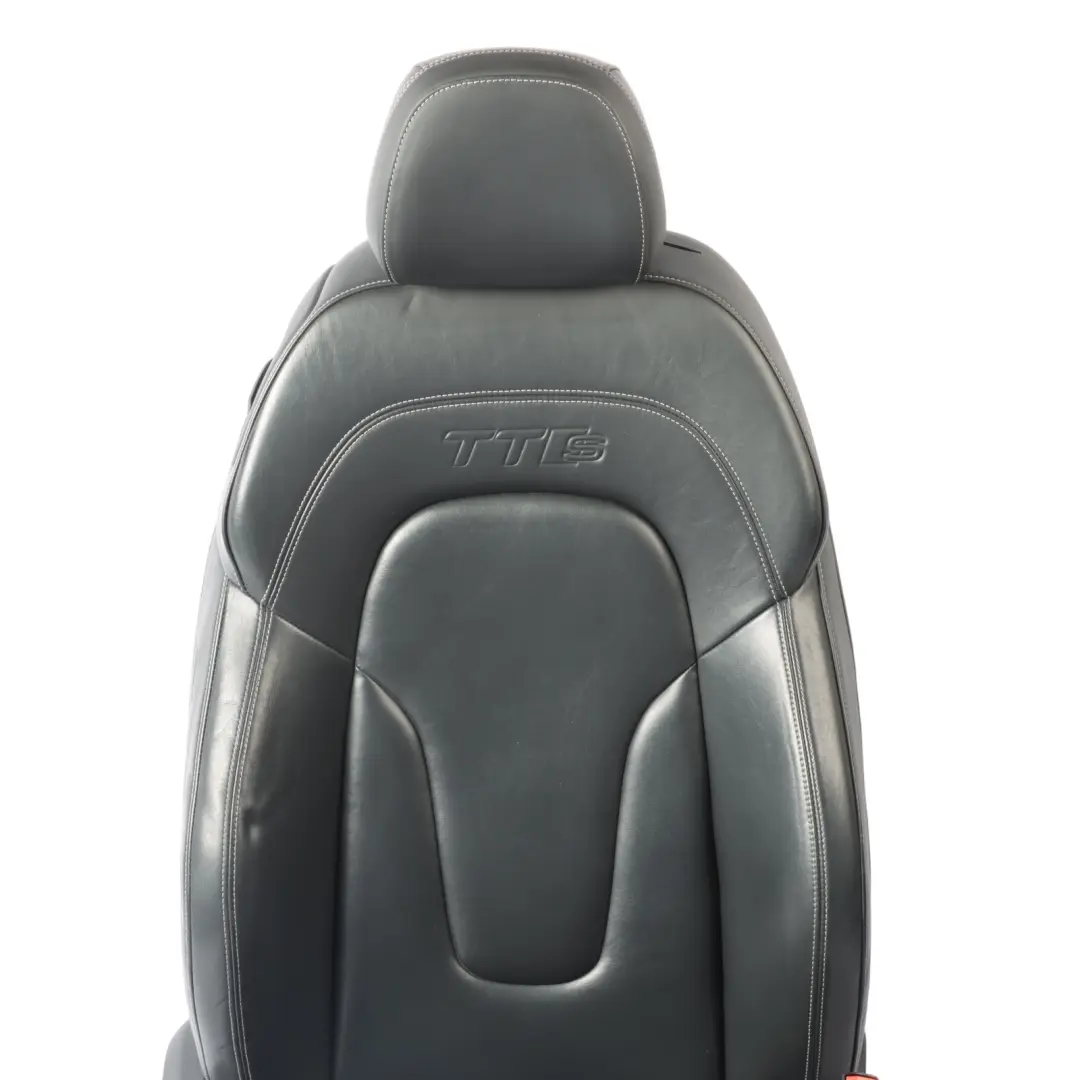 Audi TTS 8J Coupe Sport Seat Front Right O/S Heated Electric Leather Soul Black - SKU 8J8881806AL-1 - Part number 8J8881806AL