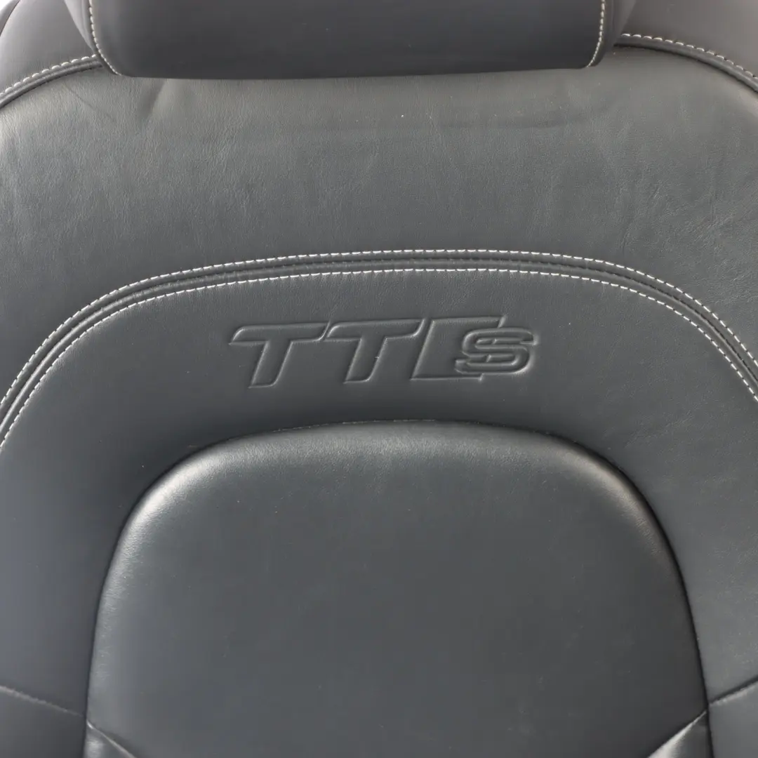 Front Right O/S Heated Electric Leather Soul Black to Audi TTS 8J Coupe Sport Seat with Part number 8J8881806AL Audi TTS 8J Coupe Sport Seat Front Right O/S Heated Electric Leather Soul Black - SKU 8J8881806AL-1 - Part number 8J8881806AL