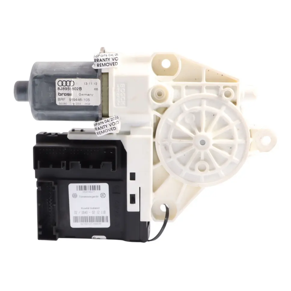 Fenster Heber Motor Vorne Links Beifahrerseite für Audi TT 8J mit Teilenummer 8J8959802B Audi TT 8J Fenster Heber Motor Vorne Links Beifahrerseite - SKU 8J8959802B - Teilenummer 8J8959802B