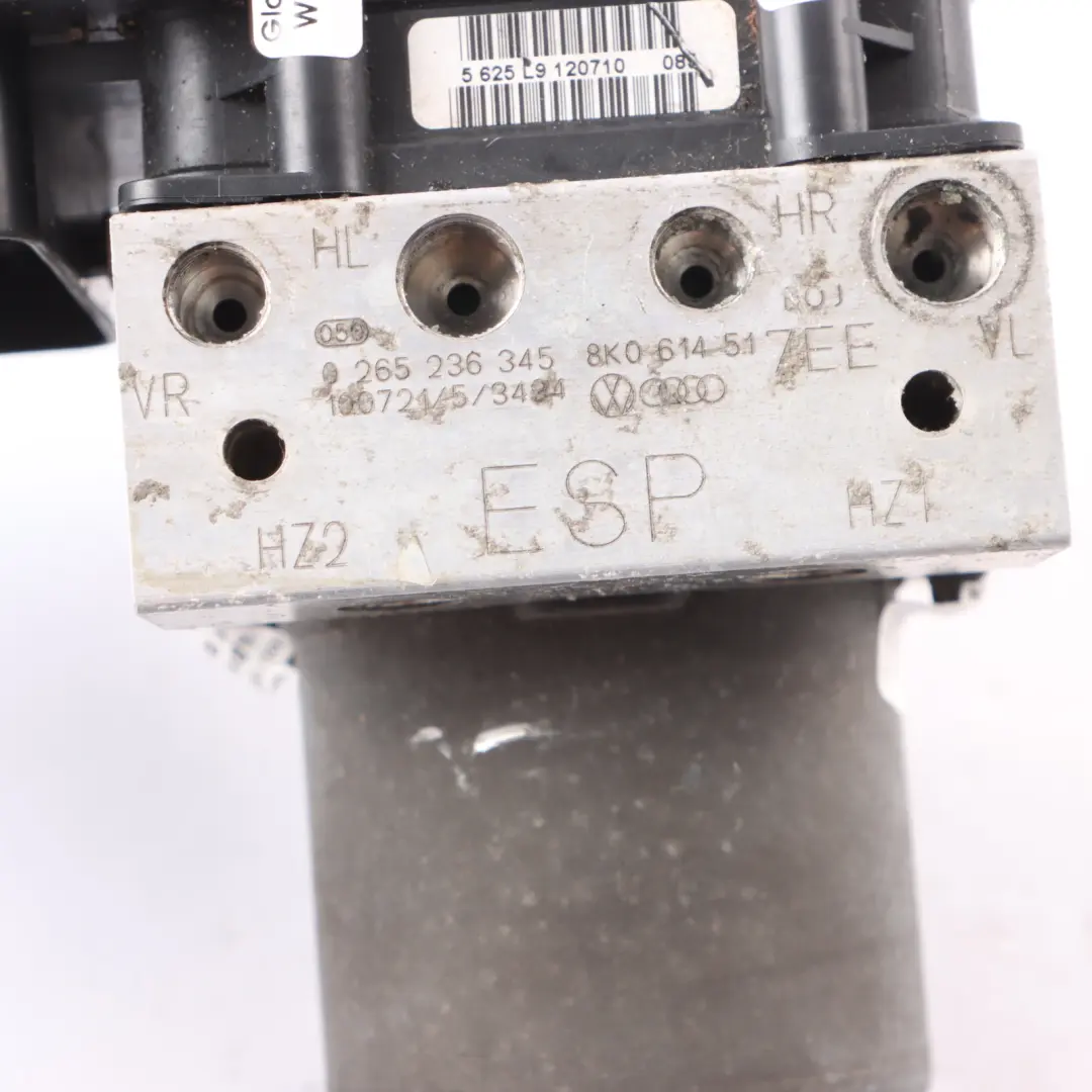 Audi A5 8T Brake Pump ABS Module Hydraulic Control Braking Unit - SKU 8K0614517EG - Part number 8K0614517EG