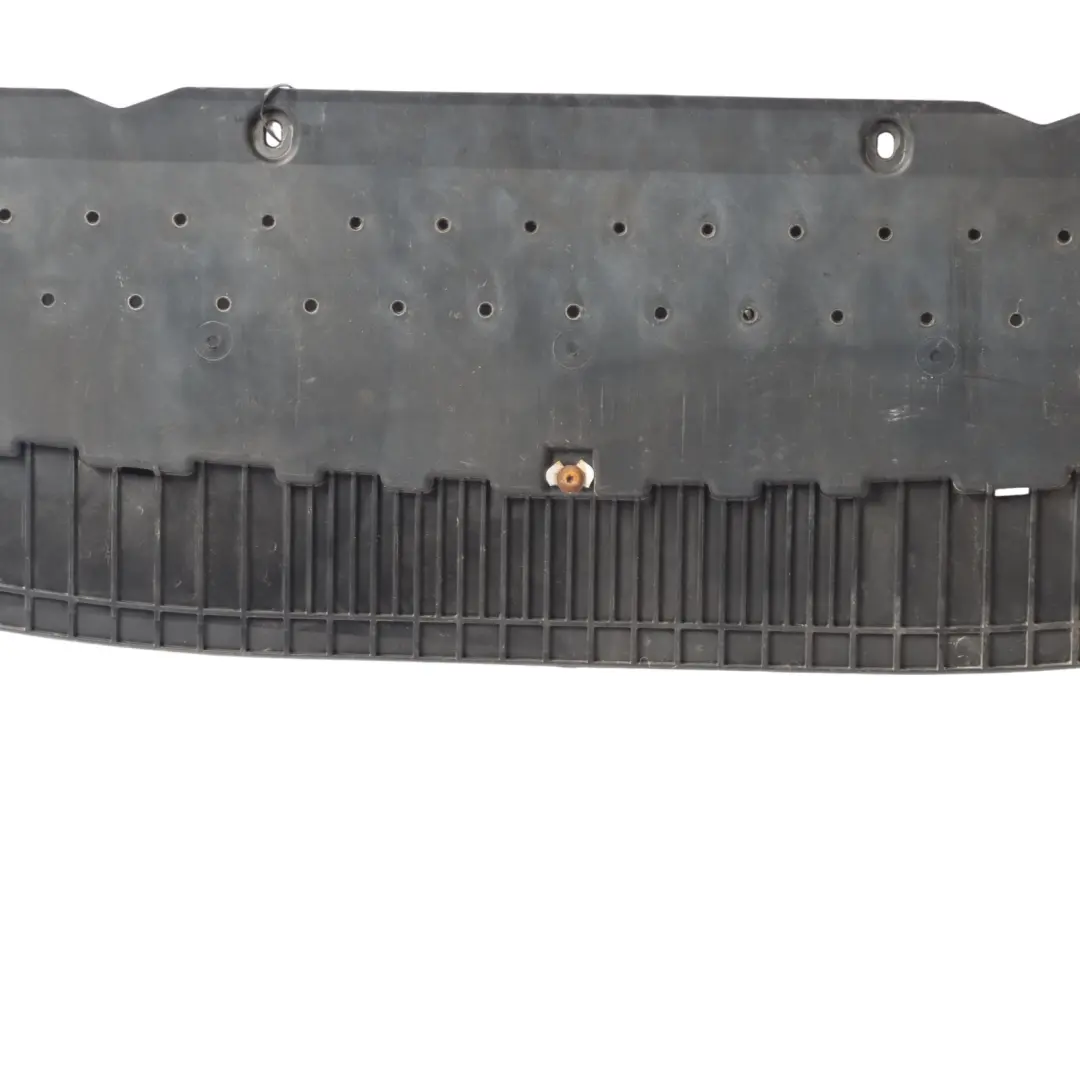 Front Bumper Centre Lower Undertray Panel to Audi A4 B8 with Part number 8K0807233 Audi A4 B8 Front Bumper Centre Lower Undertray Panel - SKU 8K0807233 - Part number 8K0807233