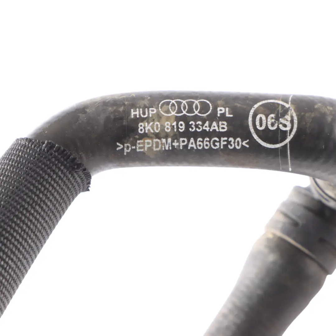 Audi A5 8T Tuyau Flexible Pour Circuit De Refroidissement à Eau - SKU 8K0819334AB - Numéro de pièce 8K0819334AB