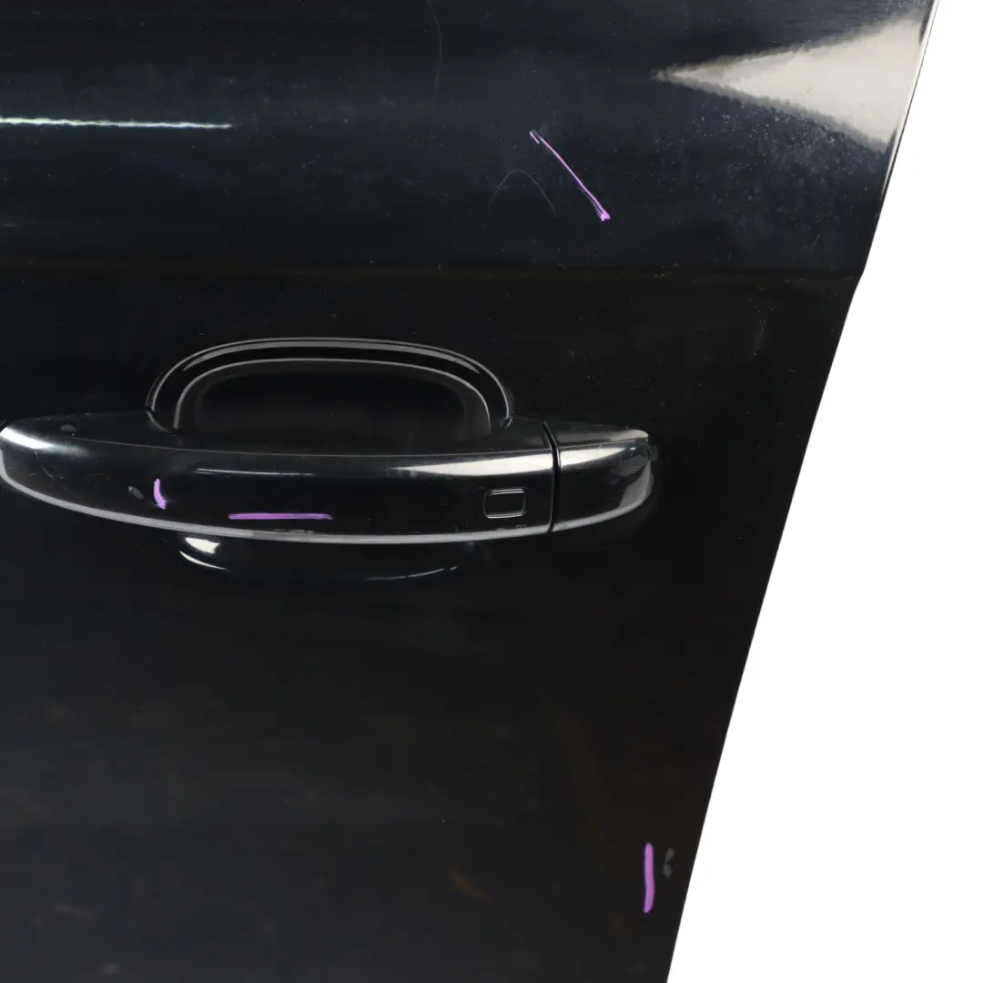 Audi A4 B8 Front Door Left N/S Brilliant Black Metallic - LY9B - SKU 8K0831051J-BBL - Part number 8K0831051J