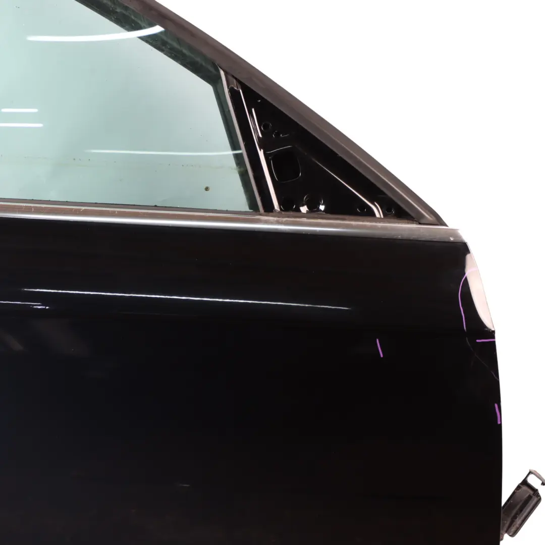 Audi A4 B8 Front Door Right O/S Brilliant Black Metallic - LY9B - SKU 8K0831052J-BBL - Part number 8K0831052J