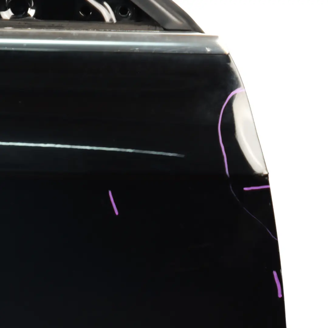 Audi A4 B8 Front Door Right O/S Brilliant Black Metallic - LY9B - SKU 8K0831052J-BBL - Part number 8K0831052J