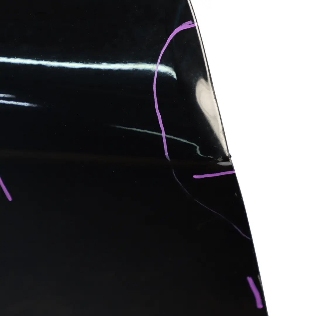 Audi A4 B8 Front Door Right O/S Brilliant Black Metallic - LY9B - SKU 8K0831052J-BBL - Part number 8K0831052J