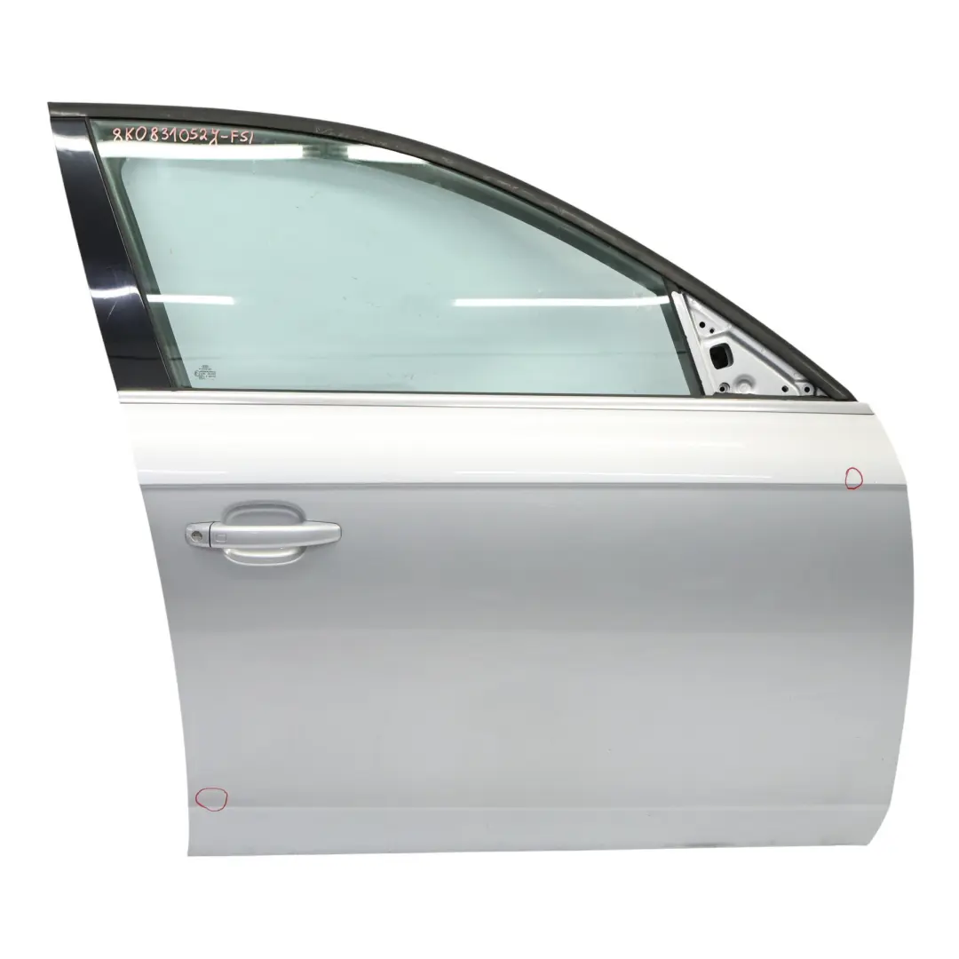 Front Door Right O/S Foil Silver Metallic - Z7G to Audi A4 B8 with Part number 8K0831052J Audi A4 B8 Front Door Right O/S Foil Silver Metallic - Z7G - SKU 8K0831052J-FSI - Part number 8K0831052J
