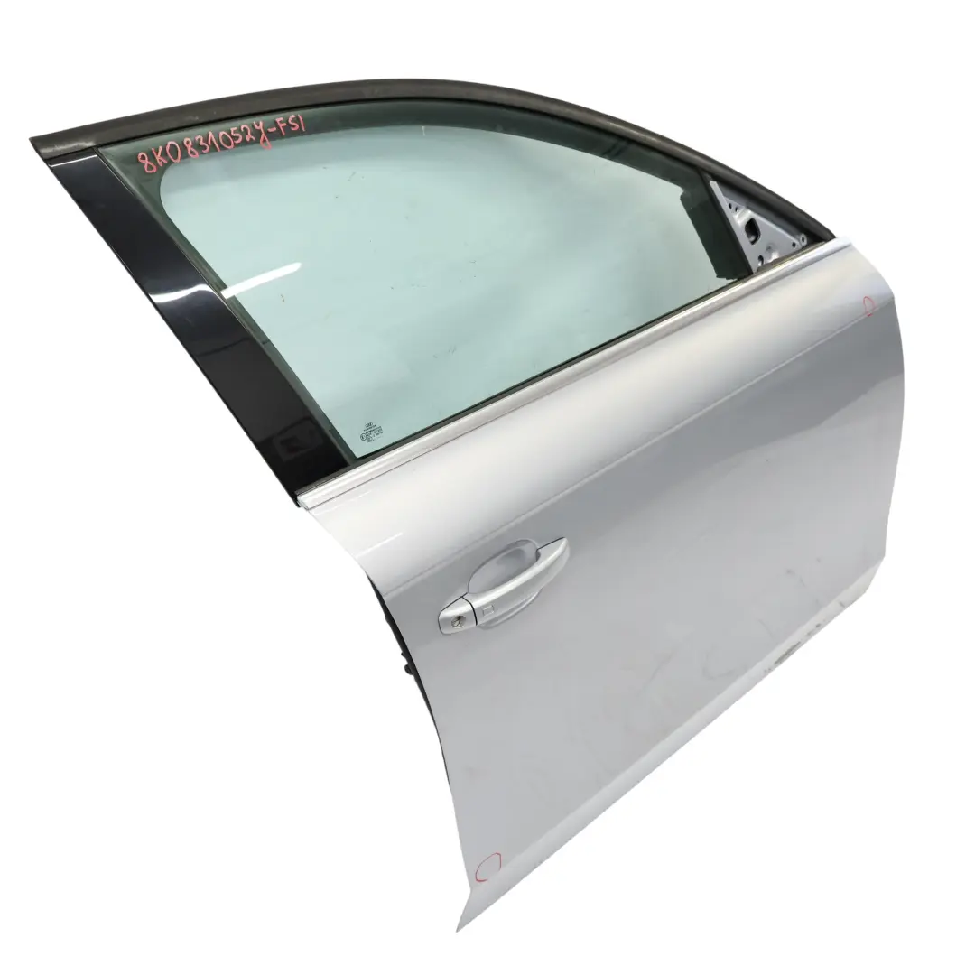 Audi A4 B8 Puerta Delantera Derecha Foil Silver Metallic - Z7G - SKU 8K0831052J-FSI - Número de pieza 8K0831052J