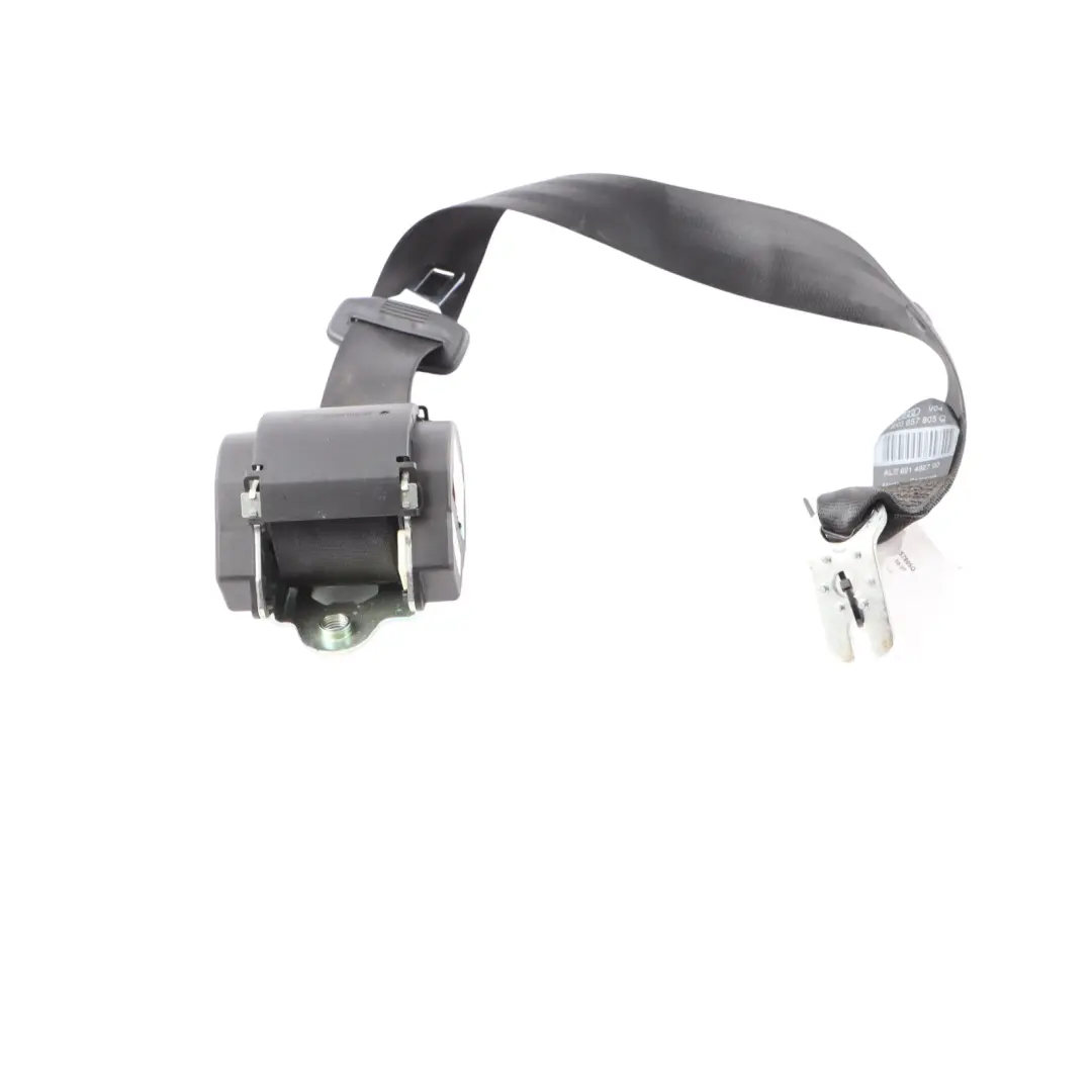 Belt Rear Left Right N/O/S Seatbelt Black to Audi A5 8T Seat with Part number 8K0857805Q Audi A5 8T Seat Belt Rear Left Right N/O/S Seatbelt Black - SKU 8K0857805Q - Part number 8K0857805Q