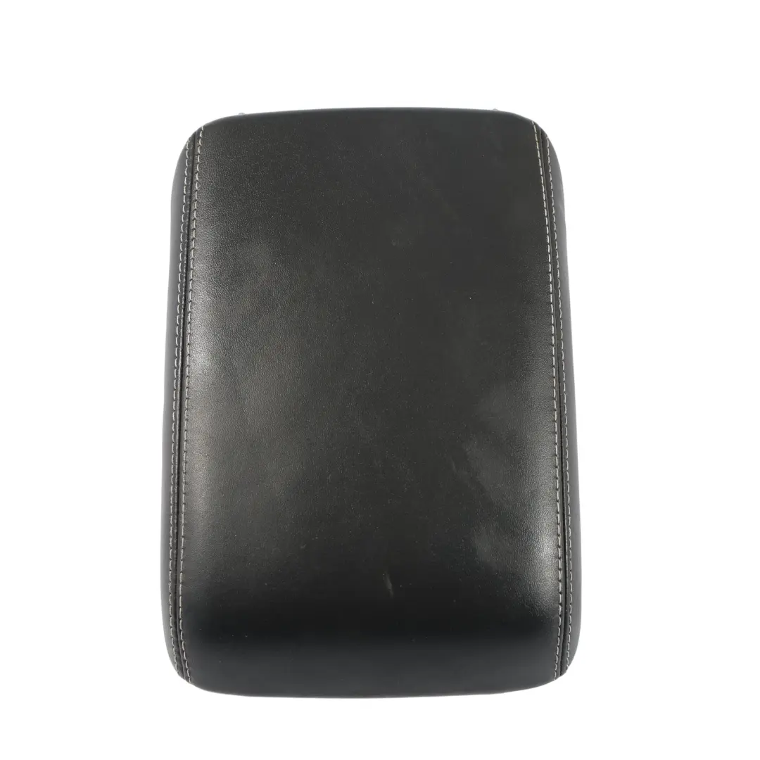 Audi A5 8T Centre Console Leather Armrest Storage Compartment Black - SKU 8K0864207H-2 - Part number 8K0864207H