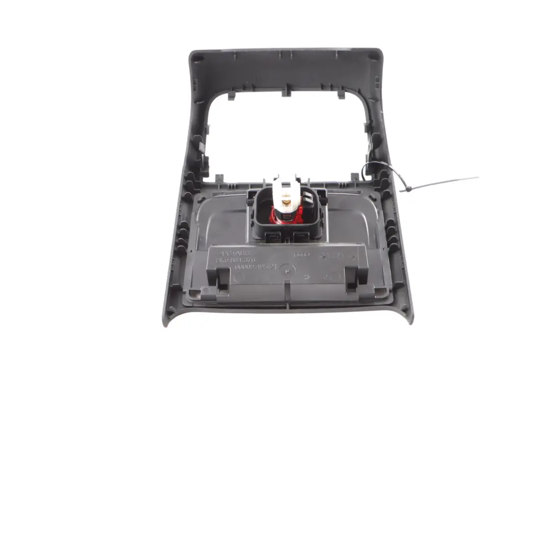 Audi A4 B8 Port d'alimentation Prise courant 12V Panneau recouvrement - SKU 8K0864376 - Numéro de pièce 8K0864376