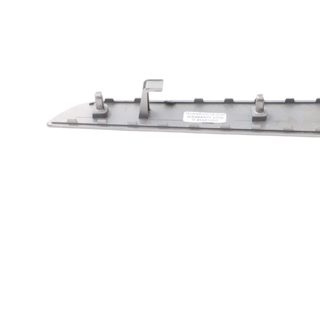 Audi A4 B8 Rear Door Card Trim Cover Strip Left N/S Brushed Aluminium - SKU 8K0867419-1 - Part number 8K0867419