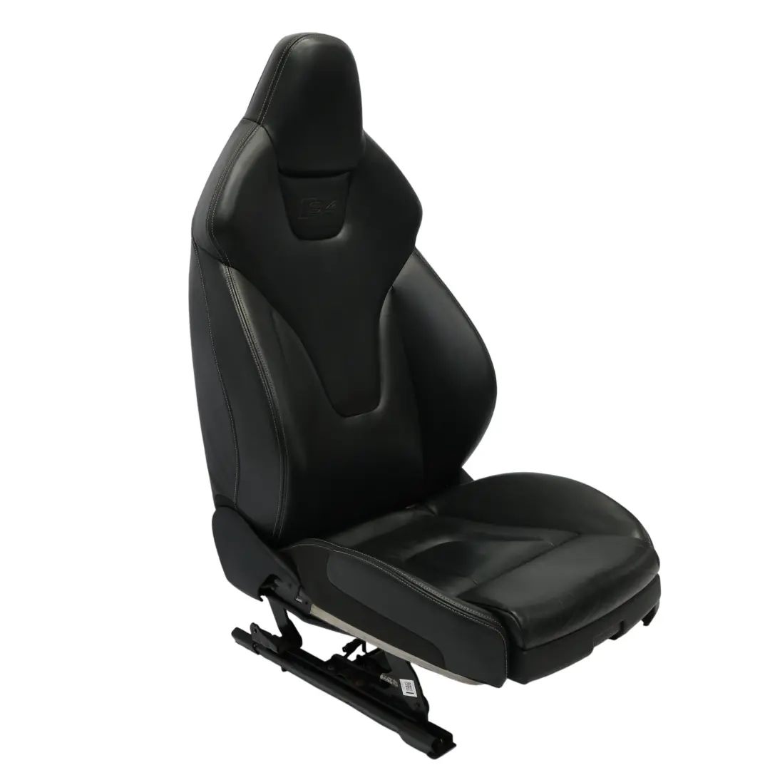 Audi S4 B8 8K Sportsitz Vorne Links Beheizt Leder Seele Schwarz Titan Grau - SKU 8K0881805CG-1 - Teilenummer 8K0881805CG