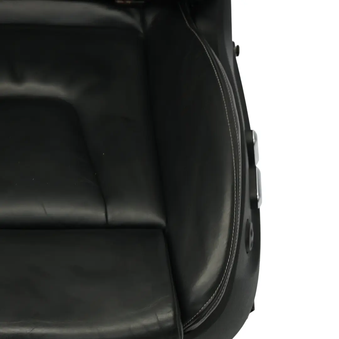 Audi S4 B8 8K Fotel Sport Przedni Lewy Przód Grzany Skórzany Czarny - SKU 8K0881805CG-1 - Numer Części 8K0881805CG