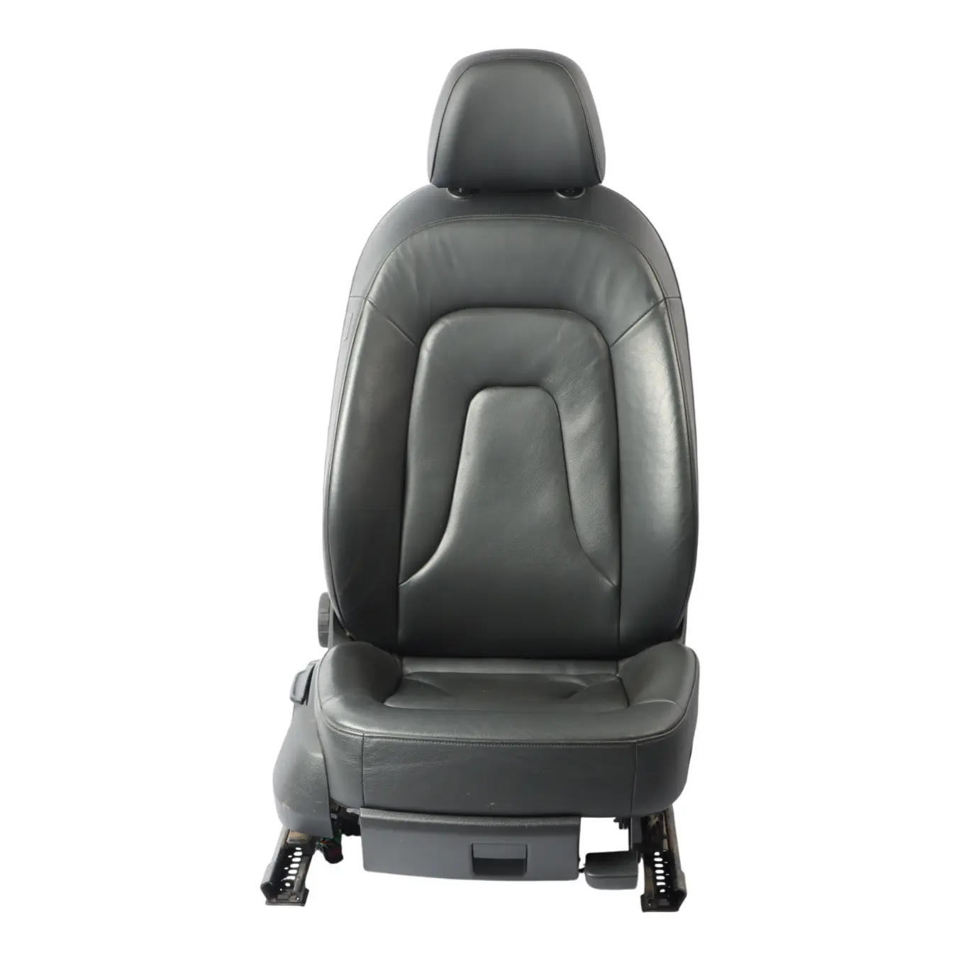 Audi A4 B8 Sedile Anteriore Destro Interno Pelle Nero