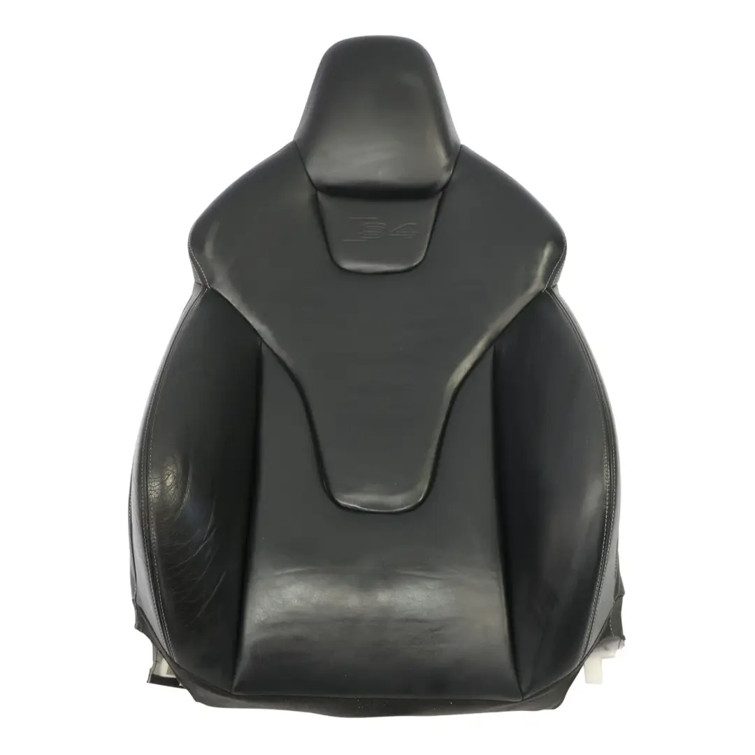 Siège Avant Dossier S-Line Panneau Chauffant Droit Cuir Noir Audi S4 B8 Sport - SKU 8K0881806CG - Numéro de pièce 8K0881806CG