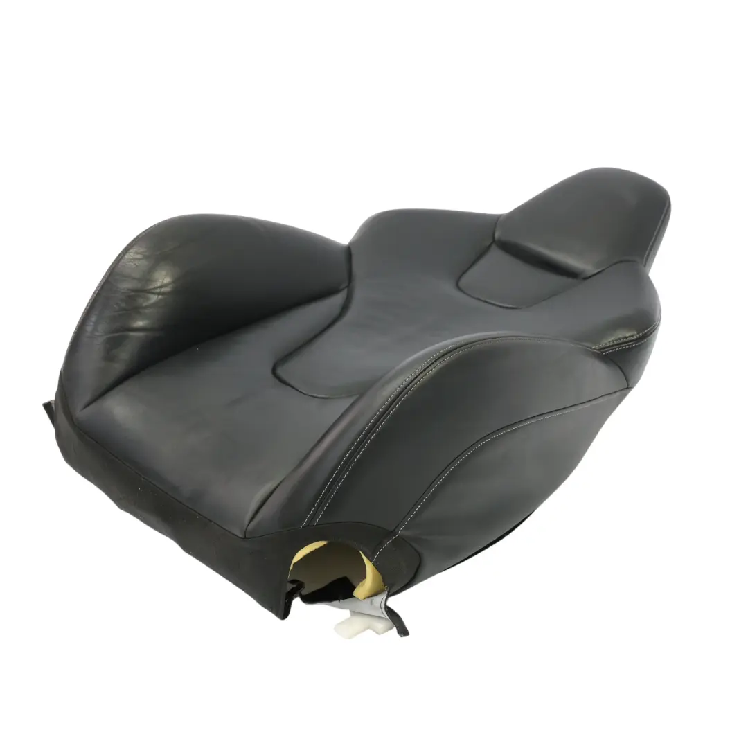 Audi S4 B8 Sport Front Seat Backrest S-Line Heated Panel Right O/S Black Leather - SKU 8K0881806CG - Part number 8K0881806CG