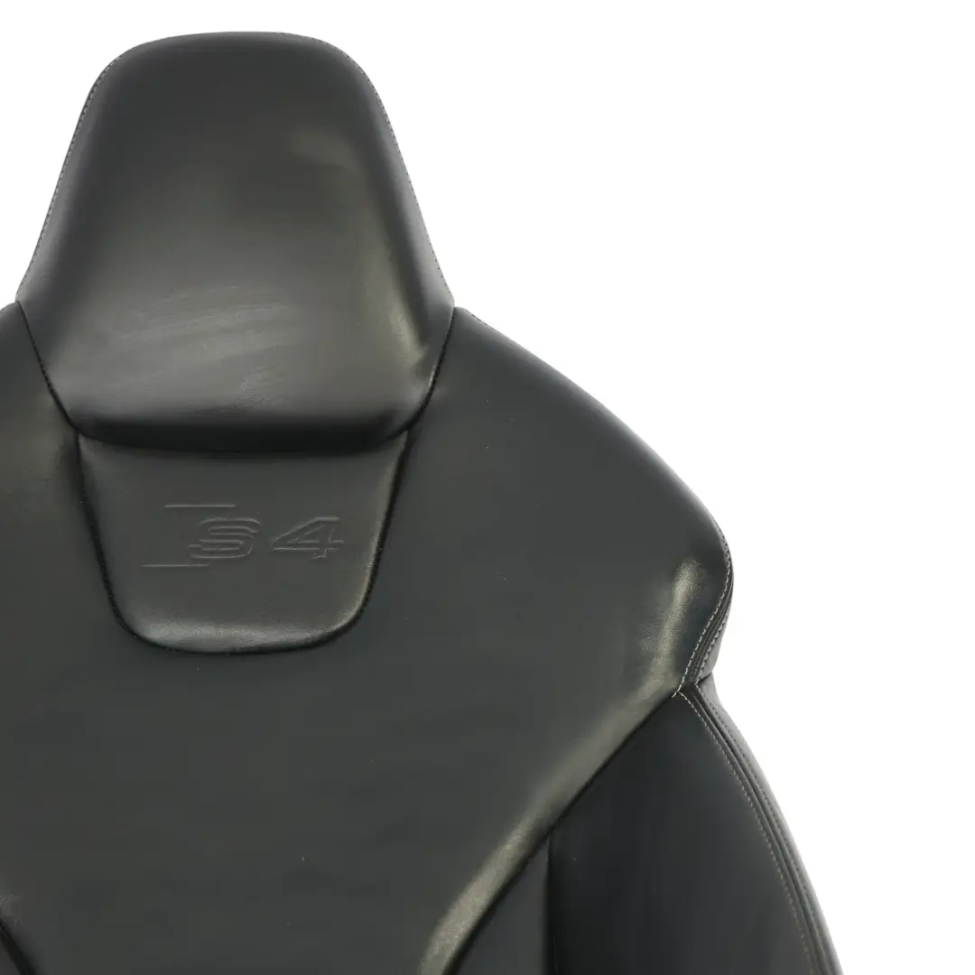 Respaldo Asiento Delantero Calefactable Derecho Cuero Negro para Audi S4 B8 Sport con número de pieza 8K0881806CG Audi S4 B8 Sport Respaldo Asiento Delantero Calefactable Derecho Cuero Negro - SKU 8K0881806CG - Número de pieza 8K0881806CG