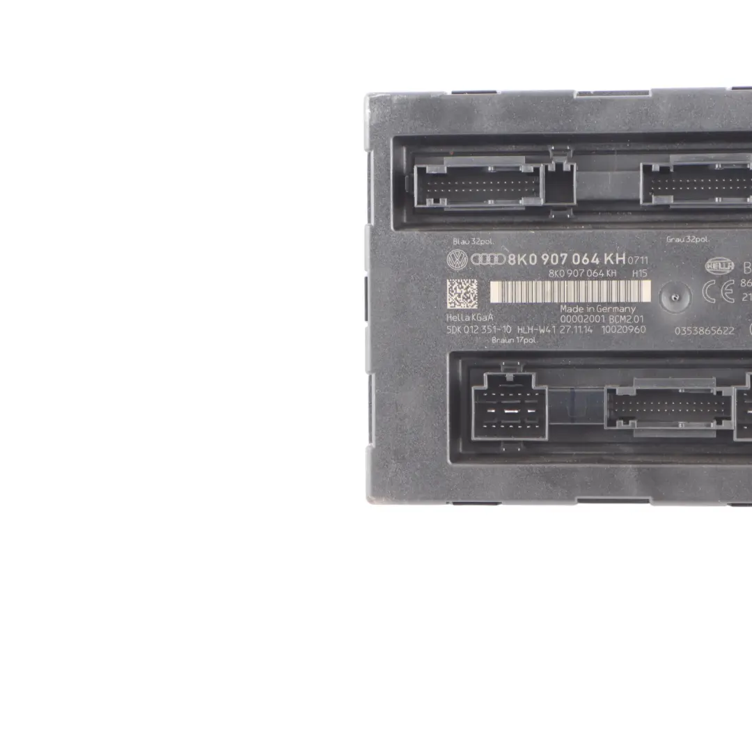 Body Control Module Unit ECU to Audi Q5 8R BCM with Part number 8K0907064KH Audi Q5 8R BCM Body Control Module Unit ECU - SKU 8K0907064KH - Part number 8K0907064KH