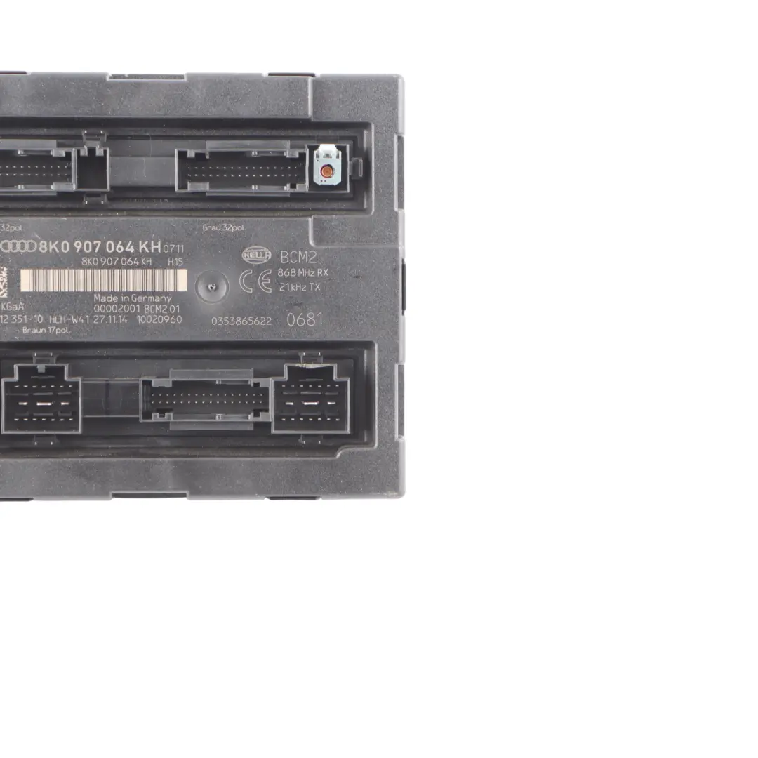 Audi Q5 8R BCM Body Control Module Unit ECU - SKU 8K0907064KH - Part number 8K0907064KH