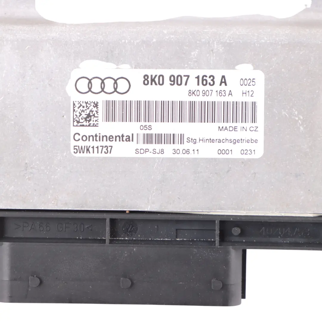 Differential Control Unit Function Module to Audi S5 8T with Part number 8K0907163A Audi S5 8T Differential Control Unit Function Module - SKU 8K0907163A - Part number 8K0907163A