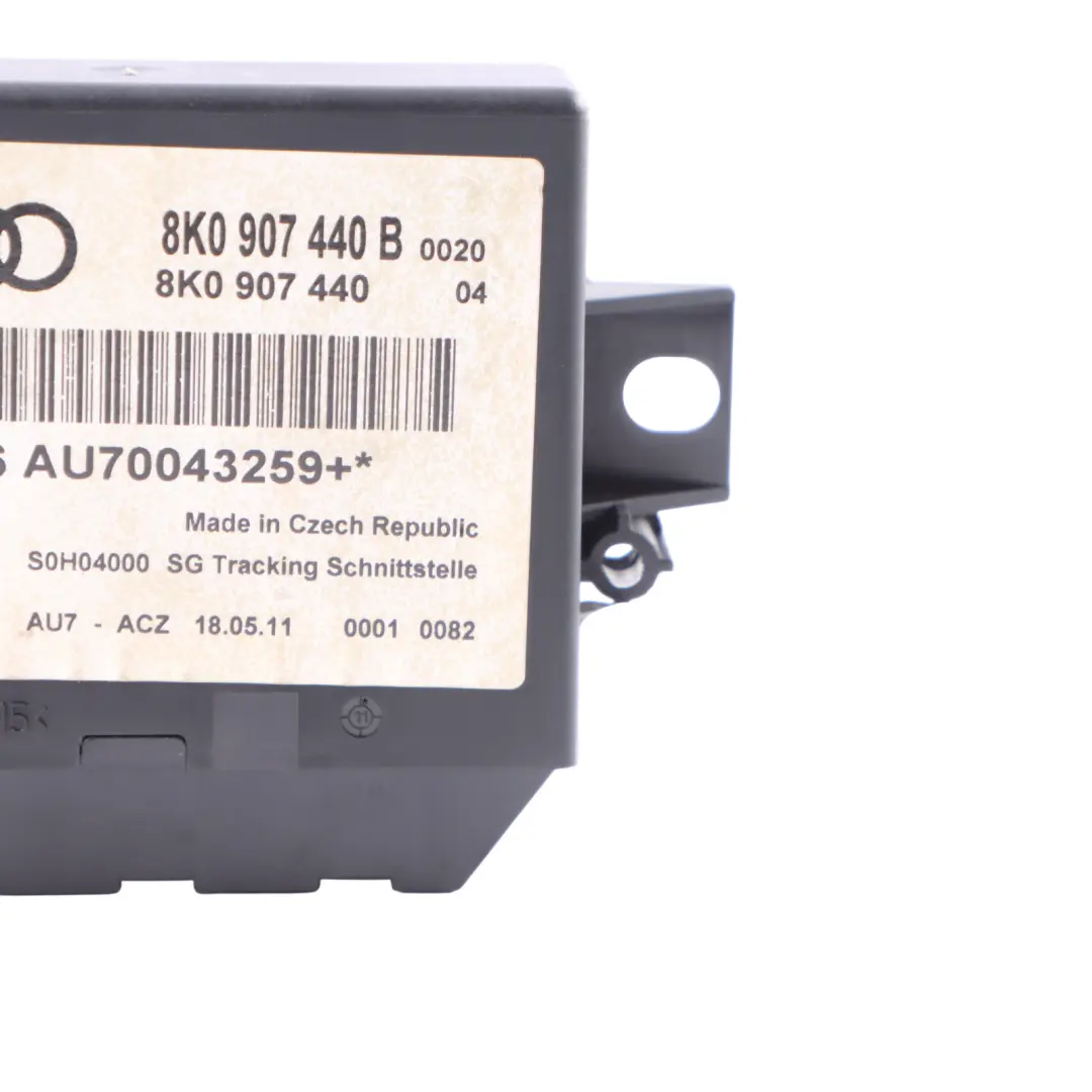 Módulo Unidad Control Sistema Localización GPS 4H0907440 para Audi A4 B8 A5 8T con número de pieza 8K0907440B Audi A4 B8 A5 8T Módulo Unidad Control Sistema Localización GPS 4H0907440 - SKU 8K0907440B - Número de pieza 8K0907440B