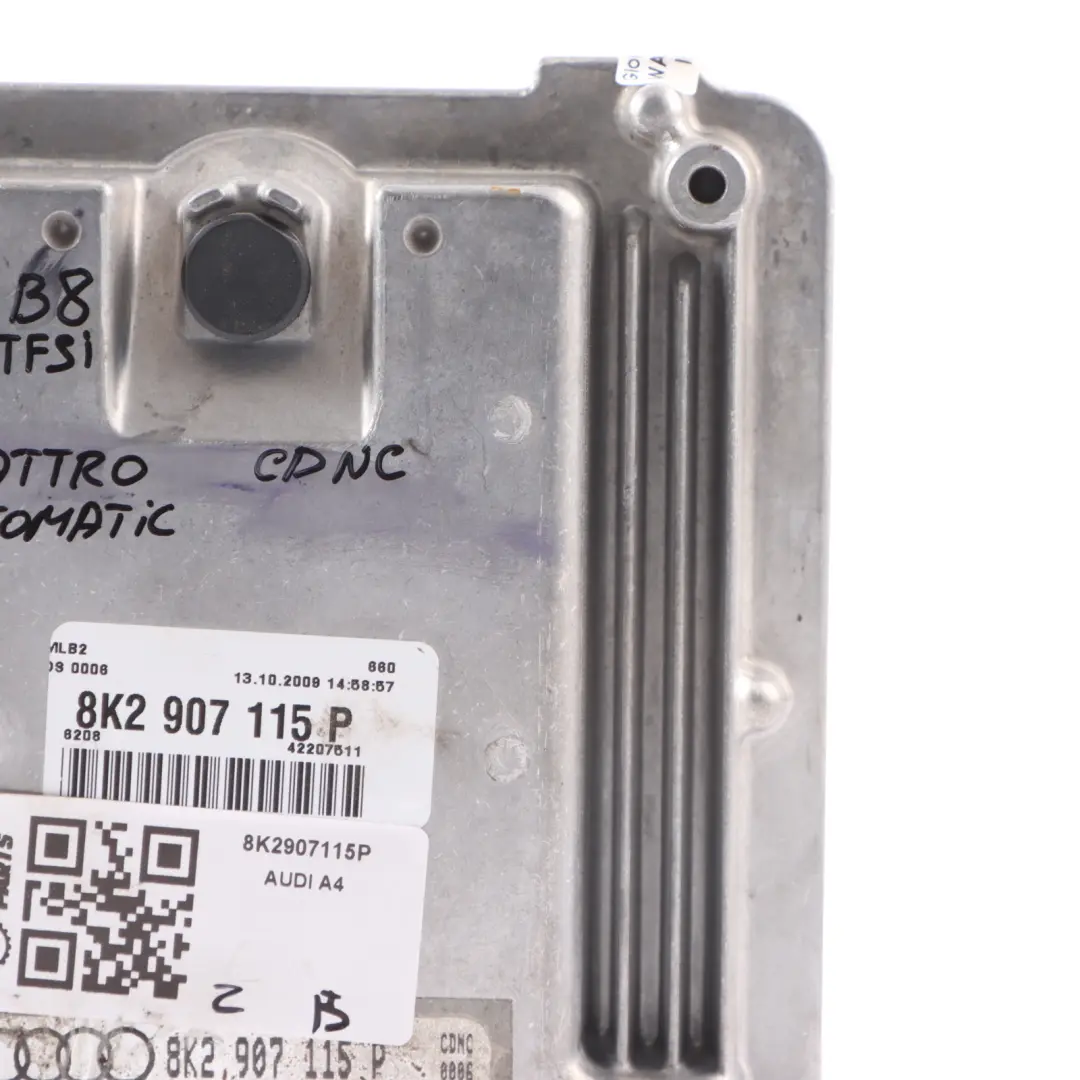 8K 2.0 TFSI CDNC Quattro 211HP Engine Module ECU to Audi A5 8T A4 B8 with Part number 8K2907115P Audi A5 8T A4 B8 8K 2.0 TFSI CDNC Quattro 211HP Engine Module ECU - SKU 8K2907115P - Part number 8K2907115P