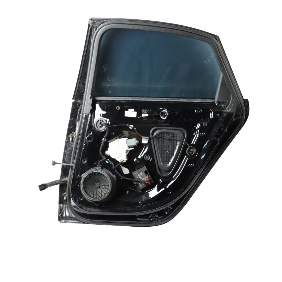 Audi A4 A8 Limousine Rear Door Right O/S Brilliant Black Metallic - Y9B - SKU 8K5833052D-BBL - Part number 8K5833052D