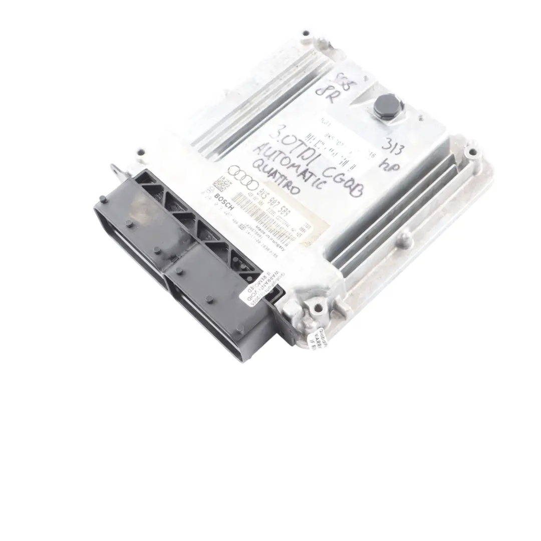 Audi SQ5 8R 3.0 TDI CGQB Quattro 313HP Engine Control ECU Automatic - SKU 8K5907589 - Part number 8K5907589