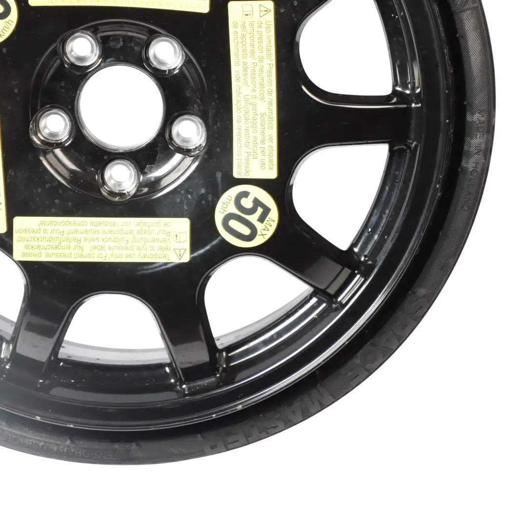 Spare Wheel Wheel Steel 6J Space Saver 175/55 R19 to Audi A4 B8 Allroad with Part number 8K9601011H Audi A4 B8 Allroad Spare Wheel Wheel Steel 6J Space Saver 175/55 R19 - SKU 8K9601011H - Part number 8K9601011H