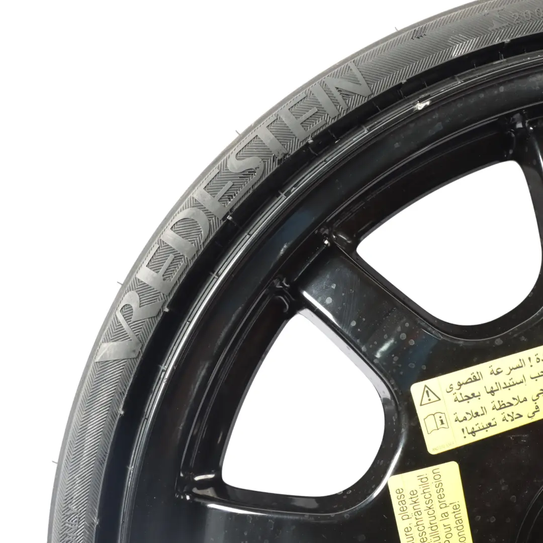 Audi A4 B8 Allroad Spare Wheel Wheel Steel 6J Space Saver 175/55 R19 - SKU 8K9601011H - Part number 8K9601011H